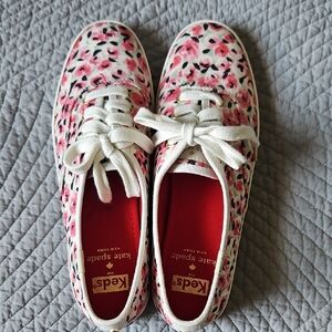 Kate Spade Floral Print Keds